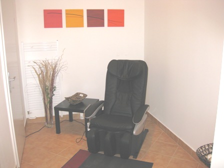 panasonic massagesessel im Solarium Wien 1020